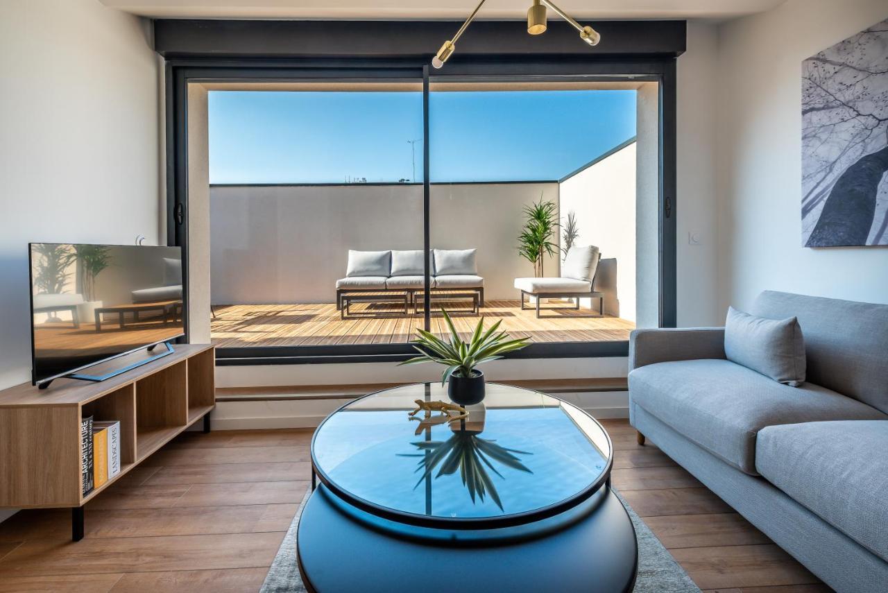 Downtown Rooftop - Centre Ville - Wifi - Terrasse - Netflix 阿棉 外观 照片